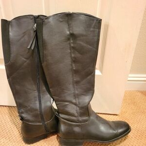 Black Leather Boots